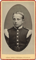  Photo of a young Claes Erik in Uniform
